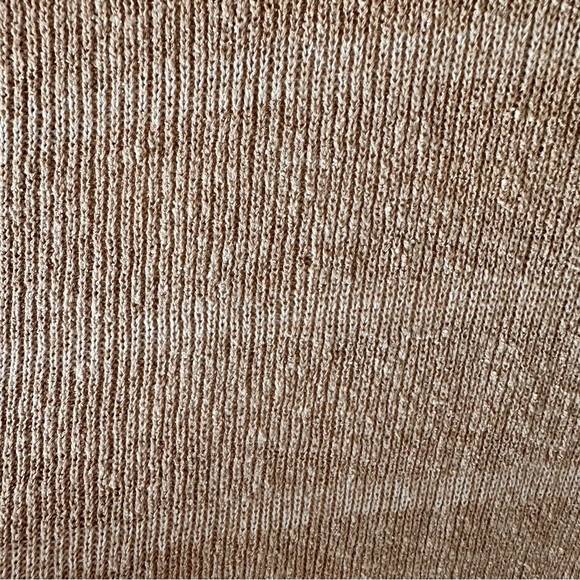 Free People Shipping News Oversized Tunic Sweater Women L Beige Tan Cozy Beachy - Picture 15 of 15